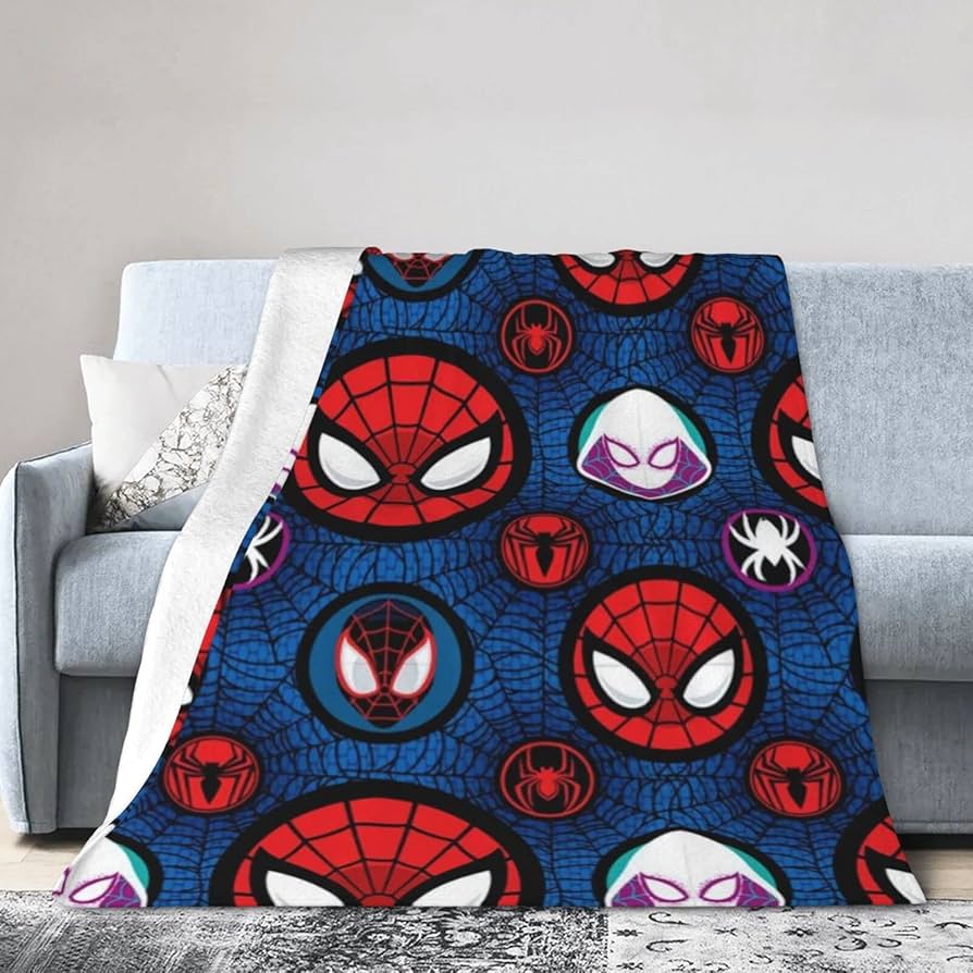 Amazon｜zhandiffyスパイダーマン 毛布 ブランケット 大判